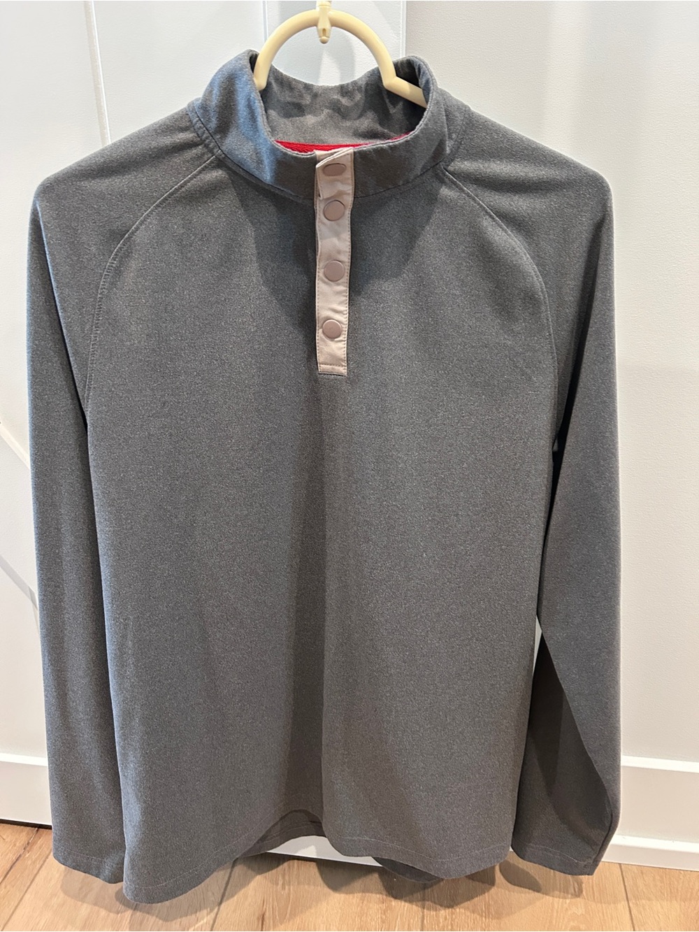 Swannies Snap-Button Neck Pullover